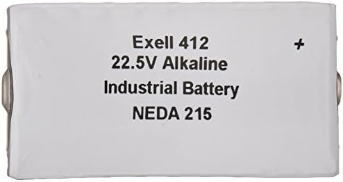 Exell 412a Алкалин 22.5V Батерија Neda 215, 15F20, Everyey 15F20, Everyey 412, Everyey B122, Everyey BLR122, BA 261/U, BLR-122, BLR122, M122,