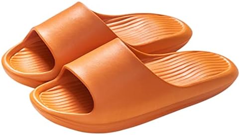 Папучи за жени во затворено и на отворено дно дома мажи боја рамна дома бања цврсти плажа флип -апостолки пред -слатки среќни лични чевли