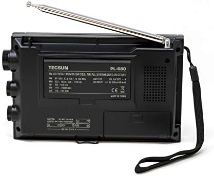 Tecsun PL680 Преносни Дигитални PLL Двојна Конверзија AM/FM/LW/SW И Воздух Бенд Радио Со SSB Прием