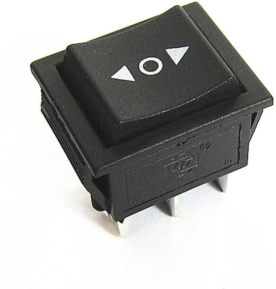 10 парчиња 6pin Моментен рокер прекинувач 3position on-off-on-on-on rocker switch 31x25mm безжични електрични прекинувачи