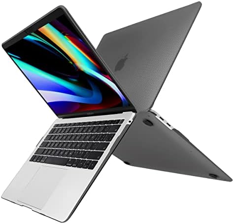 [2022 надградба] За MacBook Pro 13 инчи случај M1/M2 чип Тенки јаглеродни влакна Дизајн модерен тенок заштитен капак компатибилен за