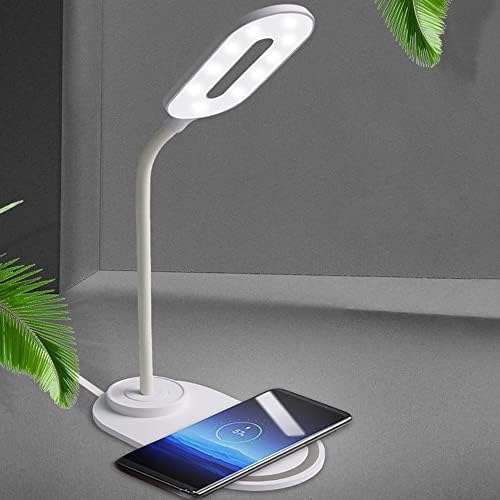 Ylyajy 10w USB табела за ламба со полнач со повеќе функции за читање светло за спална соба во кревет за полнење на телефон