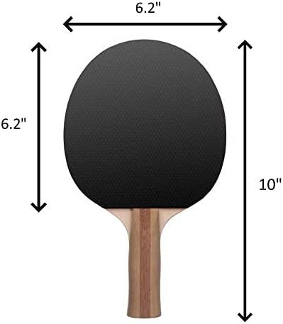 Горила Панк шарен дизајн пинг -понг лопатка, премија 5 рекет за тенис на табела за табели