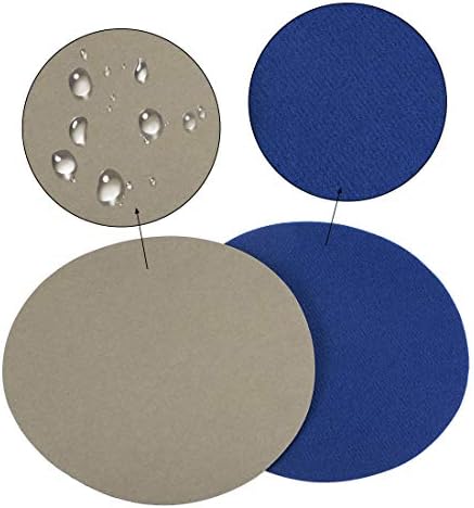 Uxcell 6-инчен диск за пескарење на кука и јамка Влажен/сув силиконски карбид 5000/7000/10000 Грит разновиден 15 парчиња
