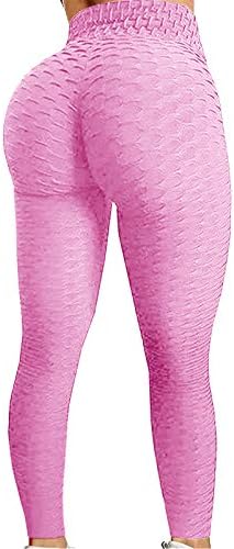 Miените во миашуи, јога панталони, задникот јога вежба со високи половини кревање на колк женски фитнес панталони женски породилно