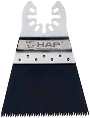 Харпоу 10 парчиња прецизност Јапонско сечило со држач за безжичен, 65мм, лопатки за алатки за осцилирање на моќност, мултитолни