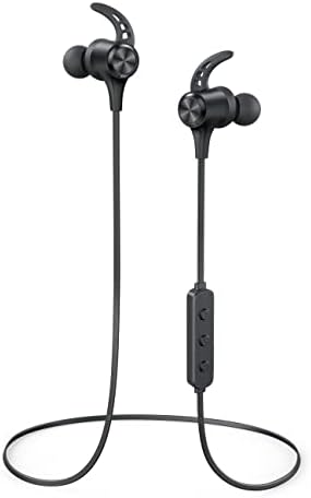 Слушалки за Bluetooth, Bluetooth 5.2 стерео aptx безжични ушни уши бас магнетски IPX7 водоотпорен Bluetooth Earbuds Bulit-in Mic со 24H Playtime,