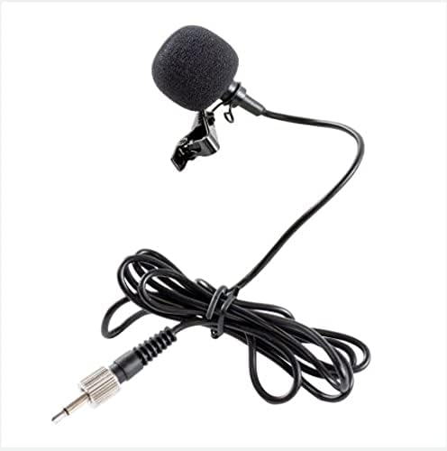 Комплет за безжичен микрофон Ultimaxx w/лавалиер микрофон, кабли, рачен комплет за микрофон, батерии од 4х АА и полнач, куќиште за носење,