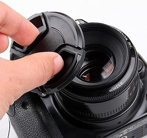 Копчиња за леќи од 46мм компатибилен за комплет Nikon Z50 Nikkor Z DX 16-50mm леќи, компатибилен за Panasonic Lumix G9 G7 комплет Lumix G