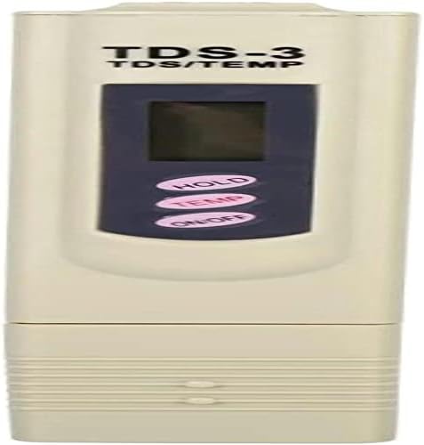 Преносен дигитален тестер за чистота на вода со TDS метар и сензор за температура - LCD дисплеј за дома или патување - Тест за квалитетот