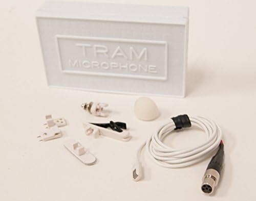 Трамвај TR50 WML+ Lavalier Микрофон w/ TA5f Конектор За Лектросоника, Бело