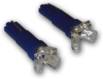 TuningPros LEDIS-T5-B3 прекинувач за палење LED светилки T5, 3 LED Blue 2-PC сет