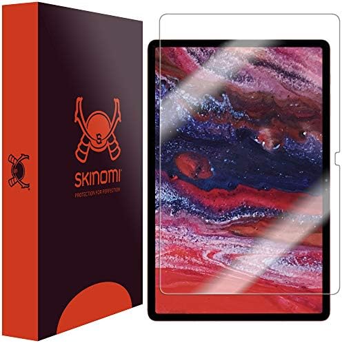 Заштитник на екранот Skinomi компатибилен со Samsung Galaxy Tab S8 Plus/Tab S7 Plus Clear Techskin TPU Anti-Bubbul HD HD филм