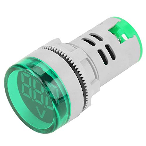 Тркалезен LED сигнал светлосен светлосен светлосен светлосен приказ на волтметар мерач на мерач на мерач на мерач на волт -монитор
