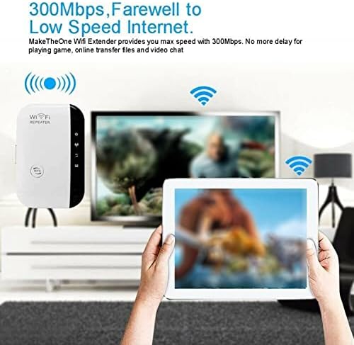 WiFi Extender Сигнал засилувач за дома, двоен бенд безжичен сигнал засилувач и повторувач, опфаќа до 1200 кв.м.