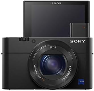 Sony RX100 IV 20.1 MP Премиум Компактен дигитален фотоапарат W/ 1-инчен сензор, 4K филмови и 40x супер бавно движење HD DSCRX100M4/ B