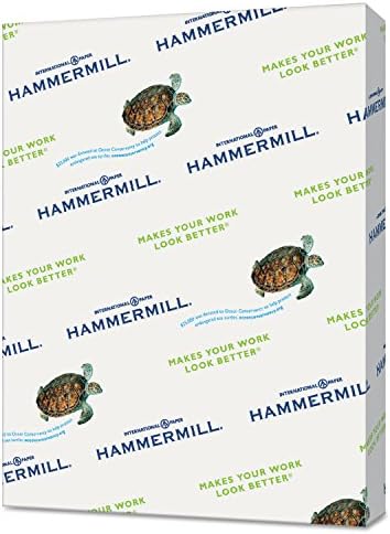 Хамермил рециклирана хартија во боја, 20lb, 8-1/2 x 11, розови, 5000 листови/картон