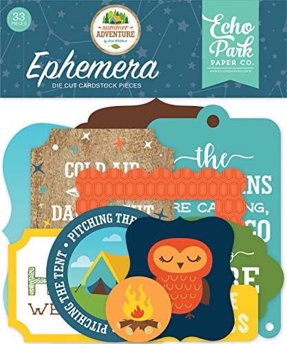 Компанија за хартија „Ехо парк хартија“ летна авантура Ефемера, Тел, кафеава, црвена, морнарица, зелена, портокалова боја