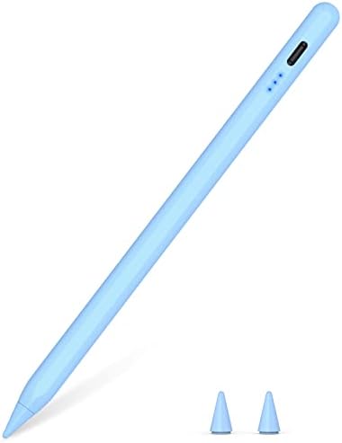 Молив за iPad 2018-2023, kirosa iPad Пенкало СО USB-C Брзо Полнење, Чувствителност На Навалување &засилувач; Отфрлање На Дланка, Исто