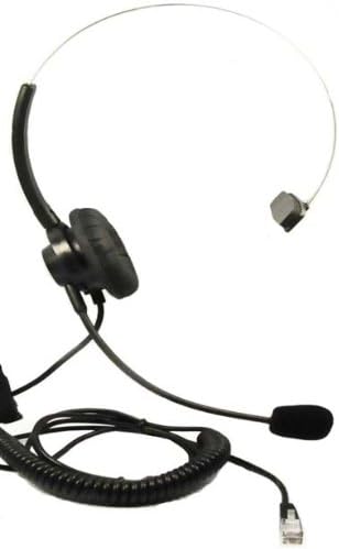 Безжична работа од домашна канцеларија Телефонски центар за повици за бирање Телефон + слушалки слушалки со контрола на волумен на