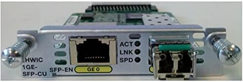 Cisco дизајниран NIM-1GE-CU-SFP = 1 порта GE WAN NIM DUAL-MODE RJ45 & SFP модул