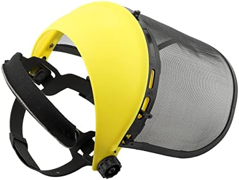 Заштита на безбедноста на шлемот на далом моторна пила со визир за мрежи за тример пол, градинарство за градинарство, сеча за косилка