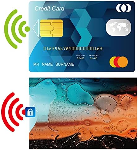 Заштитни ракави за блокирање на ракави за блокирање на кредитни картички RFID, РФИД/НФЦ, блокирачки ракави, уникатни шарени слики