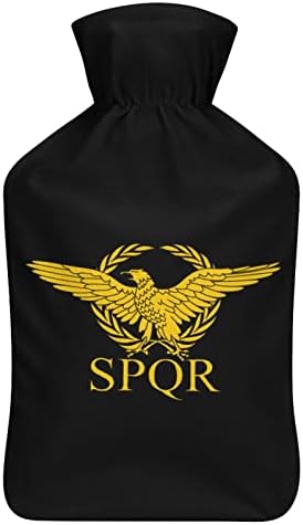 Римска империја Сенатот SPQR SPQR SPQR SPQR шише со топла вода со покритие симпатична гума вреќа со топла вода топла вода шише за кревет софа