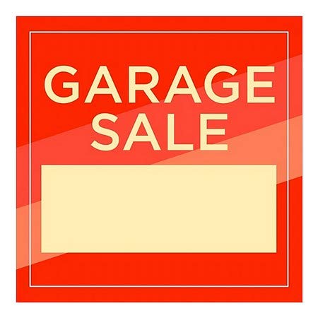 CGSignLab | Продажба на гаража -Модерна дијагонална Влечење на прозорецот | 8 x8