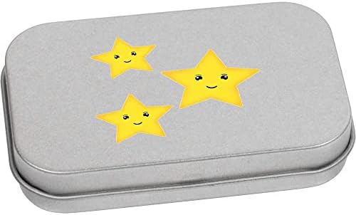 Метални калај/кутија за складирање на метални starsвезди на Azeeda 'Среќни starsвезди