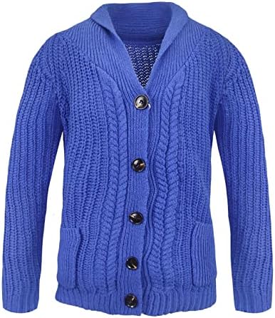 Џемпери за мажи, мажите модни лапчиња, обичен кардиган палто со долг ракав тенок плетен џемпер за џемпер за масти кардиган џемпер