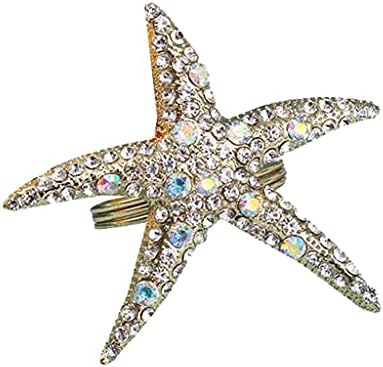 Орев 10 парчиња поставени starвездени салфетки прстени од салфетка, свадба хотелска маса, поставување на прстен за салфетка (боја: а,