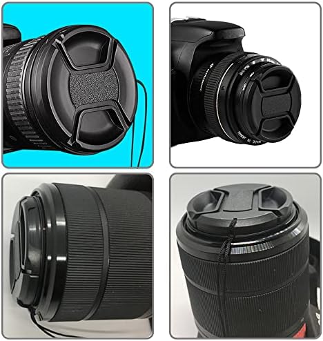 Капаче за леќи за леќи од 39мм за Leica Summicron-M 35mm f/2 Asph, Elmarit-M 28mm f/2.8 Asph, Fire Rock 39mm Центар-пин-леќа за Fujinon