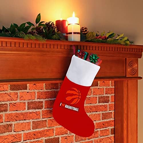 Сакам божиќни чорапи Божиќни чорапи црвен кадифе со бела торба за бонбони Божиќни украси и додаток на семејна забава