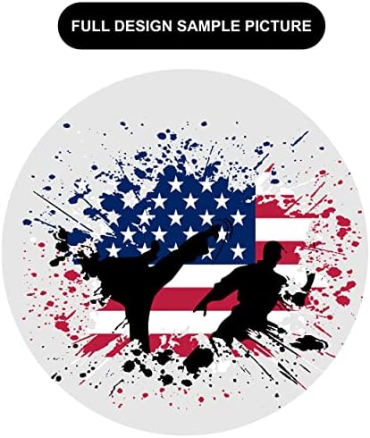Јагуар Про Gear - Патриотско знаме на САД Внатрешно сублимиран про бразилски џиу jitu bjj kimono gi униформа униикс - вклучен појас
