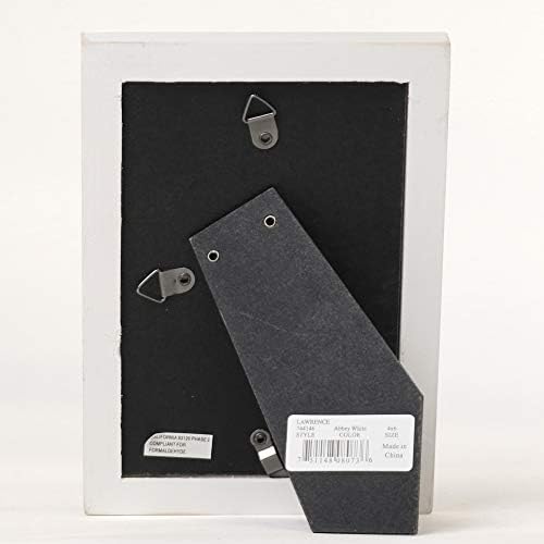 Лоренс рамки Рамки за слики од опатија, 4x6, бела