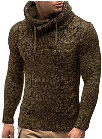 Џемпери за машка пуловер мажи зимски џемпер од желка