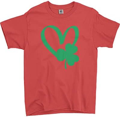 Threadrock деца Свети Патрикс ден маица за млади во срцето