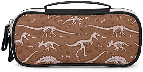 Диносаурус коски Обичен лаптоп ранец за ранец за рак на рамото за патување со џебови со џебови за мажи жени