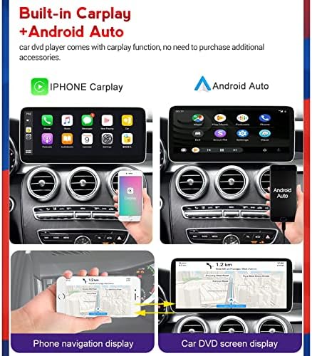 Андроид Автомобил Стерео АУДИО ГПС Навигација За Мерцедес-Бенц Е-Класа W212 2015 NTG5. 0 Со Carplay Bluetooth Контрола На Воланот