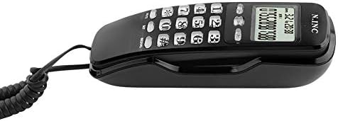 Мини wallидни телефони за влез на повикувач на лична карта LCD FINCHLINGENTENGENGENTENGENGENTENGENTENGENGENTHENT, DTMF/FSK 38