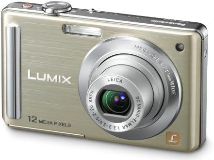 Panasonic Lumix DMC-FS25 12mp Дигитална Камера со 5x Мега Оптичка Слика Стабилизиран Зум И 3 инчен ЛЦД