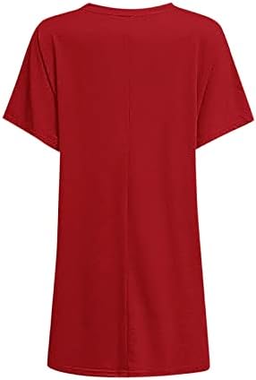 Облека од миашуи скријте ги женските женски летни обични цврсти лабави пулвер кошули со кратки ракави женски случајно лето