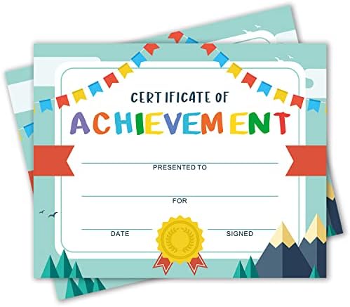 Сертификати за доделување Награди - Сертификат За Достигнување За Студенти, Церемонија На Дипломирање На Училиште, Сертификати За Завршување На