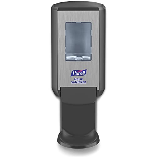 Purell CS4 диспензерот за санитација во стилот на притисок, графит, за 1200 ml Purell CS4 Rand Sanitizer Refills-5124-01