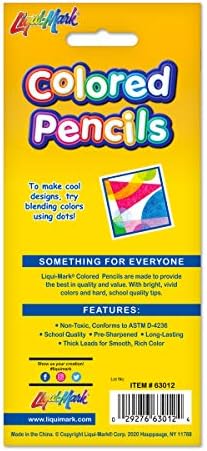 Ликвид-марка 12 пакувања претходно острини 7 обоени моливи-разновидни бои