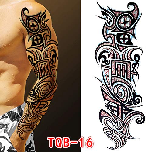 Налепница За тетоважа Привремена Уметност Мажи Водоотпорни Тетоважи 3д додатоци за Раце Лосион За Завиткување Со Пена