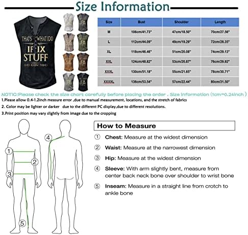 Саксигол преголеми кошули со копчиња од Хенли за мажи за печатење на букви за графички маички 2023 летни спортови резервоари без