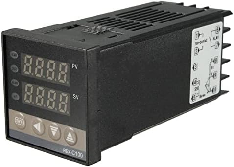 Контролорот за дигитална температура на Kavju PID REX-C100 0 до 400Degree K тип Реле излез
