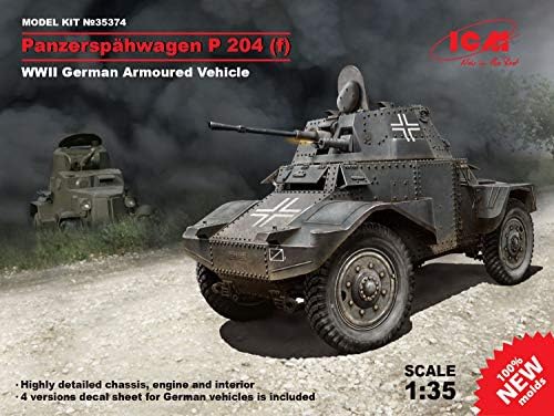 ICM модели Panzerspahwagen P 204 WWII германско оклопно возило